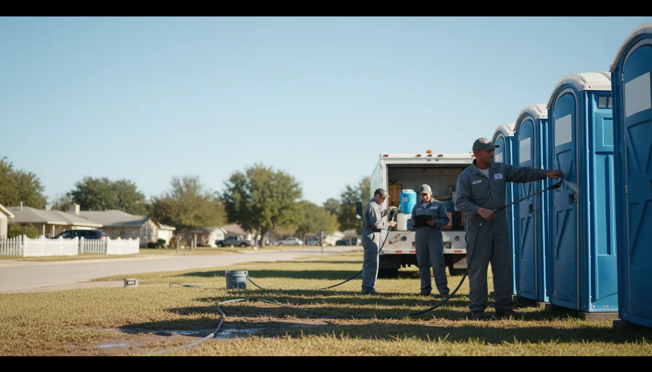 Long-Term Portable Toilet Rental in Knowlesville, NY near me